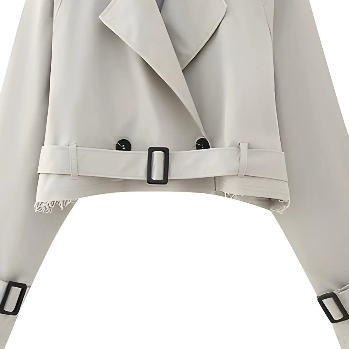 Trench-coat-Feminino-Imperial-Elegance-Curto-Cinza-3