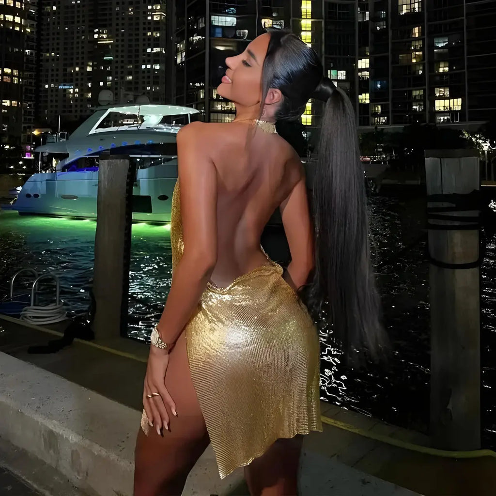 Vestido-de-Verao-Soleil-Dourado-Champagne-Luminoso-6